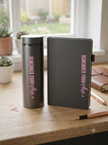 J-Spice: Black Journal & Tumbler Combo " Remember Your Why"