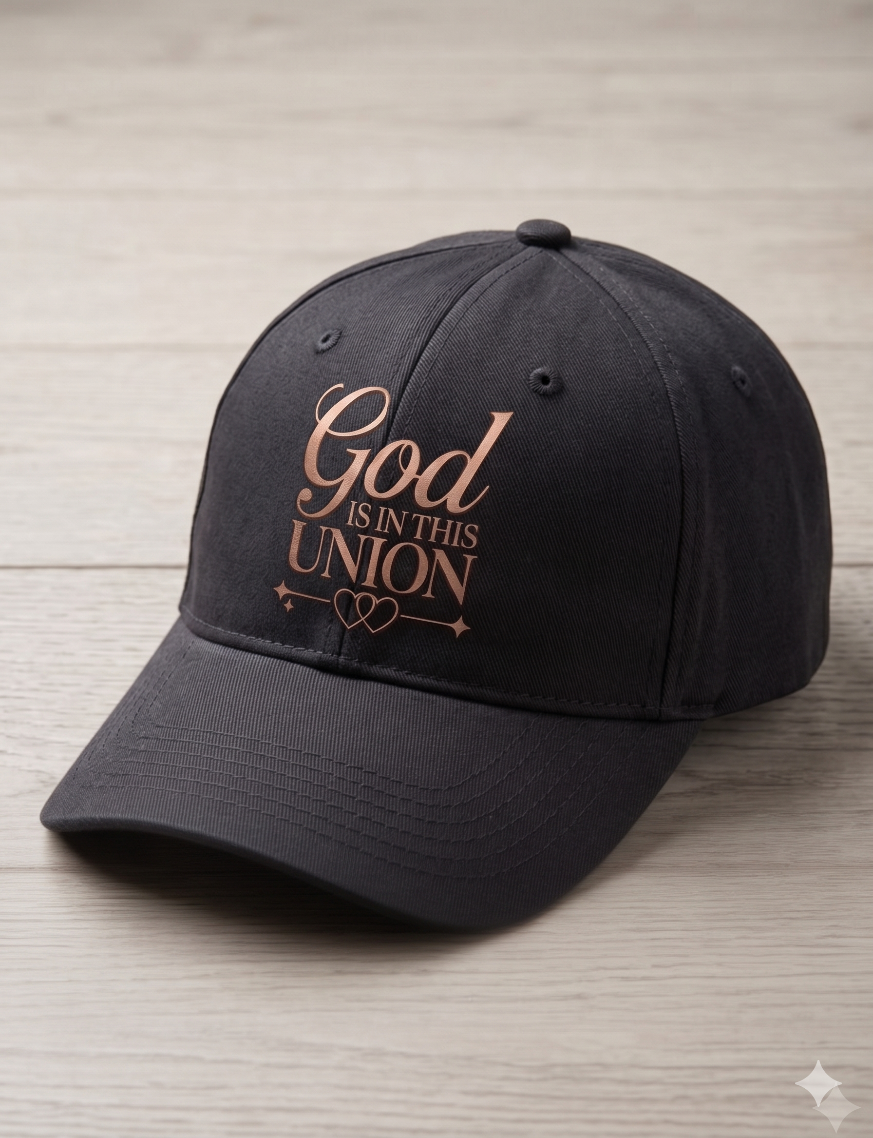 JSpice: Baseball Cap - "God is in this UNION".