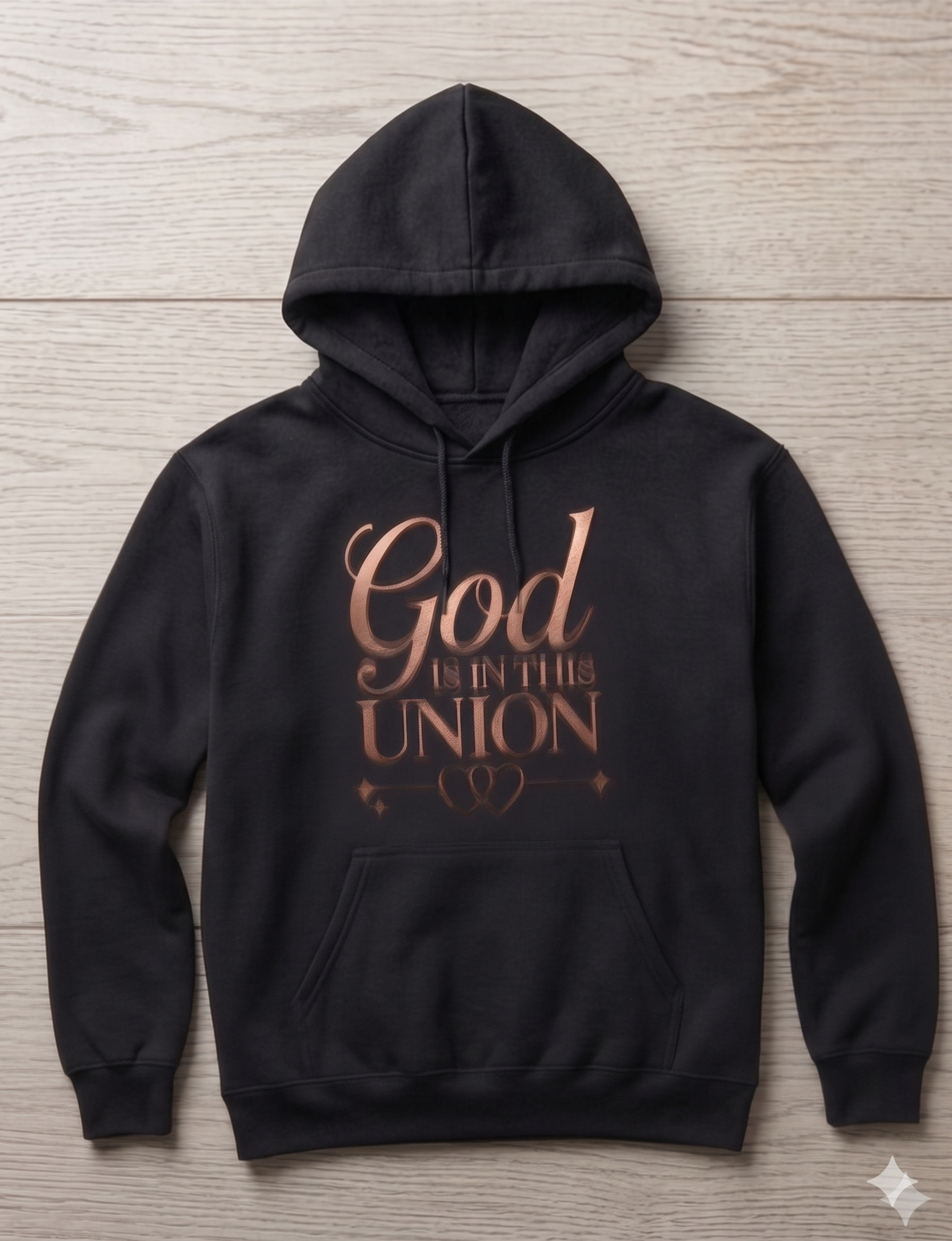JSpice: Hoodie - "God is in this UNION".