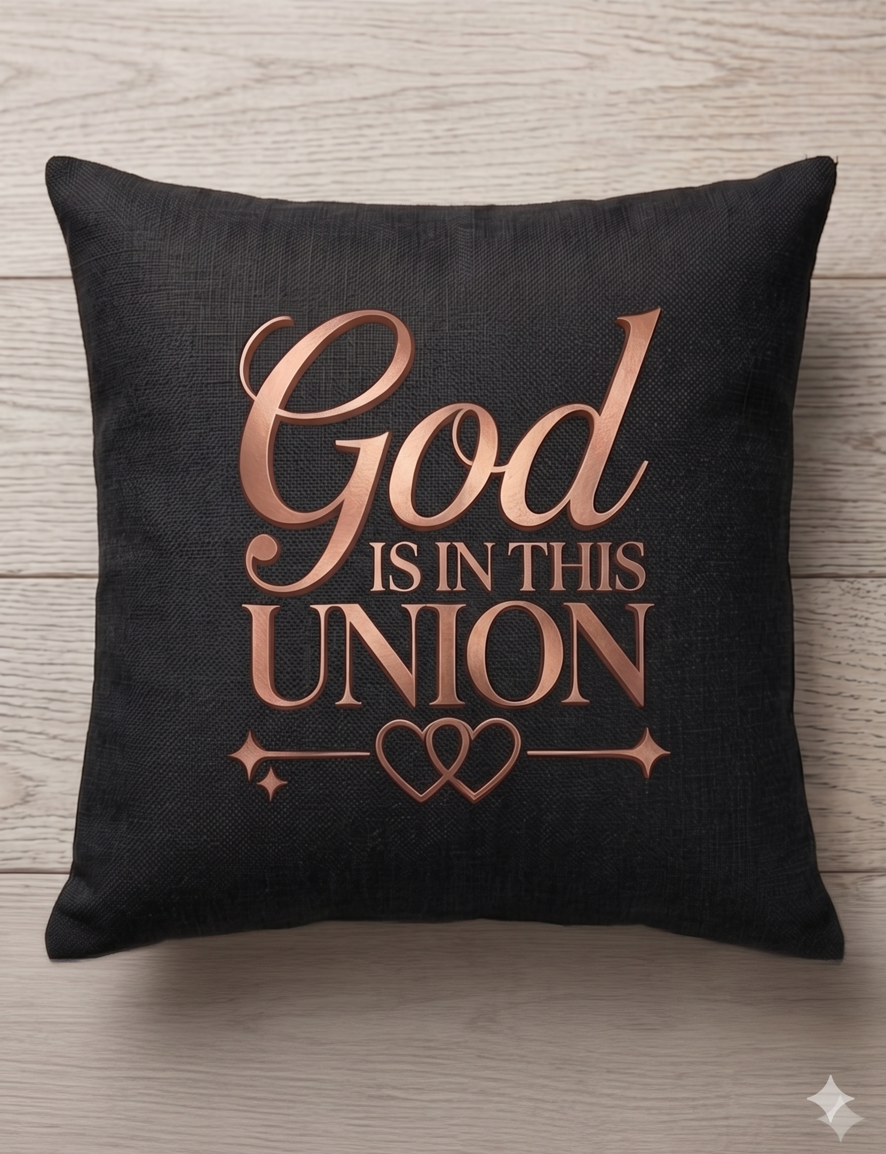 JSpice: Pillow - "God is in this UNION".