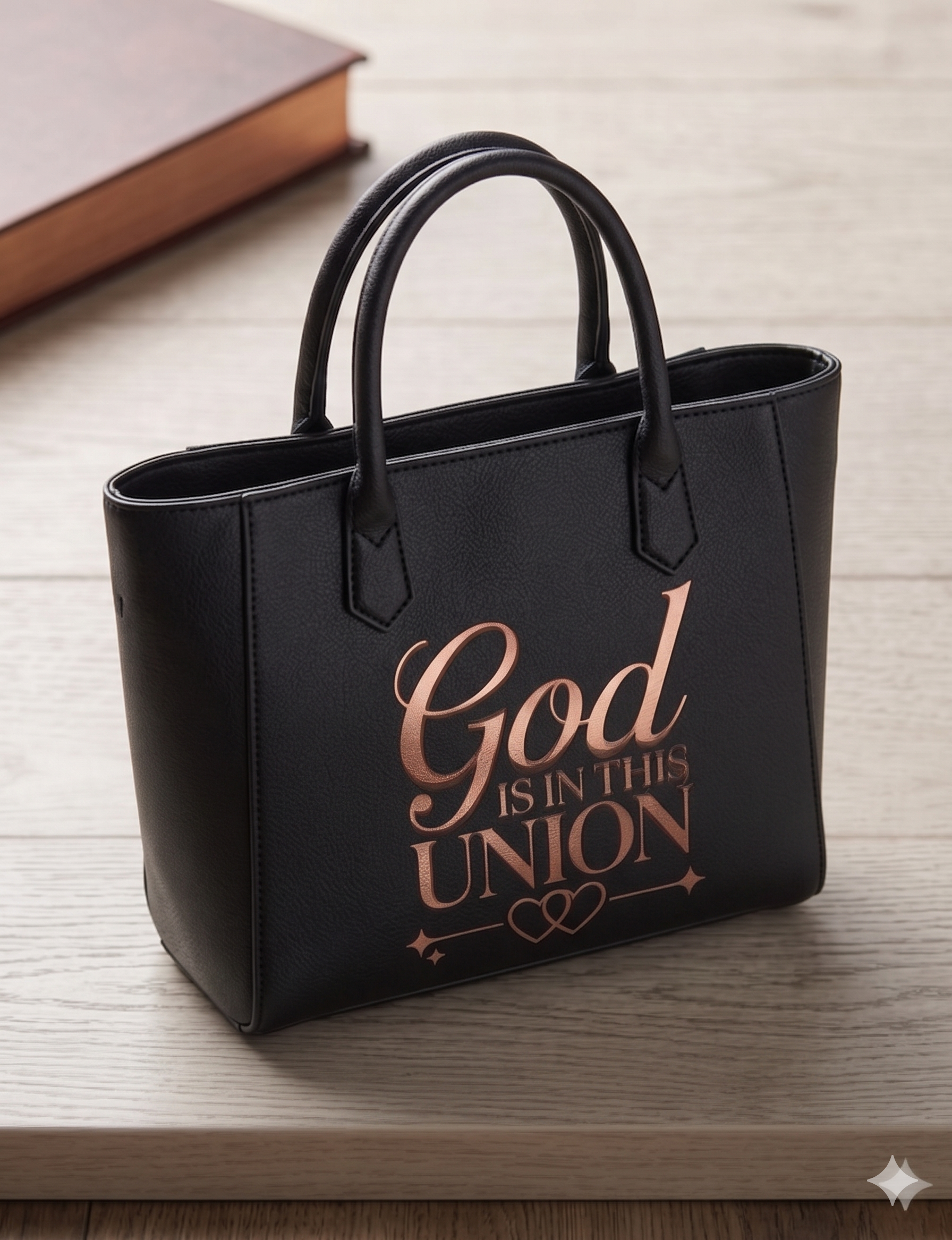 JSpice: Handbag - "God is in this UNION".