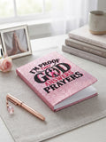 J-Spice: Pink Journal "I'm Proof that God Answers Prayers" - "Breast Cancer Awareness"